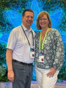 Dr King and his wife Practice Director Anita King attended the conference together | King Orthodontics